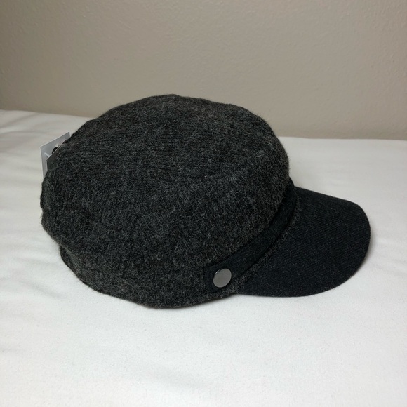 David & Young Cadet Cap Unisex One Size Dark Gray Elastic Band Back Lined Hat - Picture 5 of 12